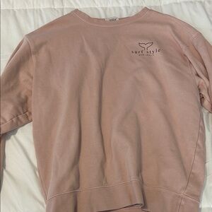 Trading Co. Beach Outfitters Blush Sweatshirt